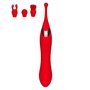 Vibrador de ponto duplo Onax e estimulador USB de pulso duplo