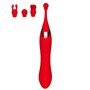 Vibrador de ponto duplo Onax e estimulador USB de pulso duplo