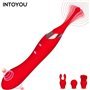 Vibrador de ponto duplo Onax e estimulador USB de pulso duplo
