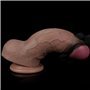 Vibrador de silicone de camada dupla XXL 9.5
