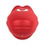 Massageador em formato de boca Ember com silicone USB para lamber e vibrar
