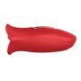 Massageador em formato de boca Ember com silicone USB para lamber e vibrar