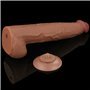 Pele deslizante de vibrador de dupla densidade 13,5