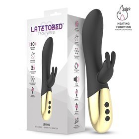 Vibrador Leums Rabbit com função de calor G-Spot USB magnético