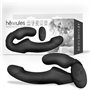Cinta Vibrador Duplo sem Arnês com Controle Remoto