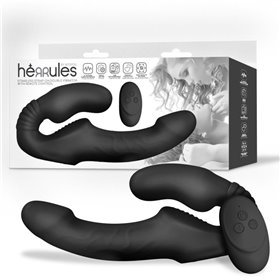 Cinta Vibrador Duplo sem Arnês com Controle Remoto