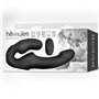 Cinta Vibrador Duplo sem Arnês com Controle Remoto