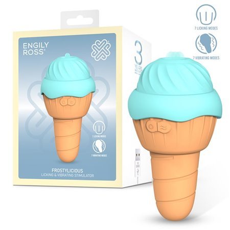 Estimulador Frostylicious com Língua Estimulante e Vibração