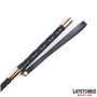 Chicote Clássico Preto e Dourado 55 cm