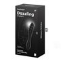 Estimulador de cristal quente e frio Dazzling Crystal 1 preto