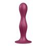 Vibrador com Bolas Internas Double Ball-R Vermelho