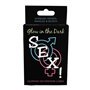 Jogo de cartas de sexo que brilha no escuro! Cartões brilham no escuro