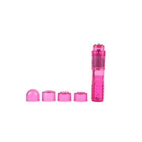 Mini Massageador 3 Cabeças Rosa