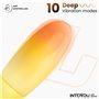 Ovo com APP Silicone Dupla Camada Amarelo/Laranja