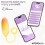 Ovo com APP Silicone Dupla Camada Amarelo/Laranja