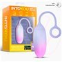 Ovo com APP Silicone Dupla Camada Rosa/Azul