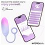 Ovo com APP Silicone Dupla Camada Rosa/Azul