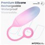 Ovo com APP Silicone Dupla Camada Azul/Rosa