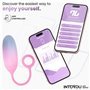 Ovo com APP Silicone Dupla Camada Azul/Rosa