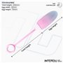 Ovo com APP Silicone Dupla Camada Azul/Rosa