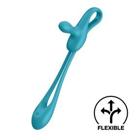 Plug & Play 1 Vibrador Anal Flexível Azul