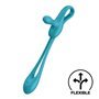 Plug & Play 1 Vibrador Anal Flexível Azul
