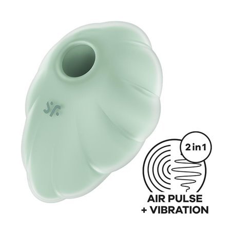 Sucção e Vibrador Cloud Dancer Menta