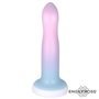 Vibrador com Ventosa Cor Gradiente 13,6 cm