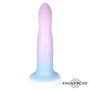 Vibrador com Ventosa Cor Gradiente 13,6 cm