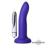 Vibrador que muda de roxo para rosa tamanho S 14 cm