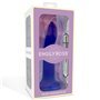 Vibrador que muda de roxo para rosa tamanho S 14 cm