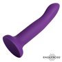 Vibrador que muda de roxo para rosa tamanho S 14 cm