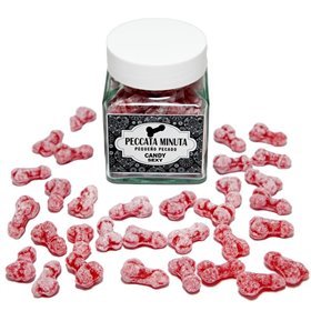 Pote de 40 Doces para Pênis Sabor Morango/Cereja