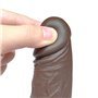 Vibrador realista severo que agita impulso, rotação de 360º efeito de calor com controle remoto