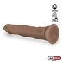 Lenser Dildo Realista Articulável-Posível Vibrador 8 Marrom