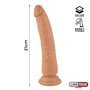 Tucker Vibrador Realista Articulável-Posível 8.2 Natural