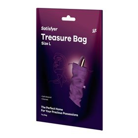 Saco de armazenamento de tesouro tamanho L roxo