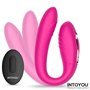 Vibrador Lanty para Casal com Oscilação 360º e Controle Remoto