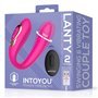 Vibrador Lanty para Casal com Oscilação 360º e Controle Remoto
