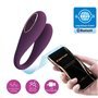 Vibrador para casais de agosto com aplicativo Lilás