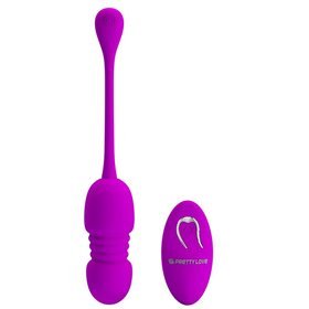 Ovo vibratório Callieri com impulso e controle remoto