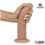 Silicone líquido vibrador realista dupla camada 8.5