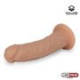 Silicone líquido vibrador realista dupla camada 8.25