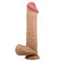 Vibrador de pele deslizante realista 26 cm