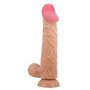 Vibrador de pele deslizante realista 24 cm