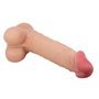 Vibrador de pele deslizante realista 24 cm