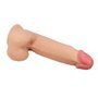 Vibrador de pele deslizante realista 21,8 cm