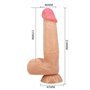 Vibrador de pele deslizante realista 21,8 cm