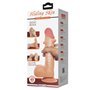 Vibrador de pele deslizante realista 21,8 cm
