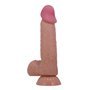 Vibrador de pele deslizante realista 20,6 cm